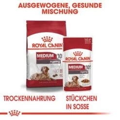 Royal Canin Medium Ageing 10+ In Soße -Angebote Hunde Moden Store rc shn wet mediumageing cv eretailkit 4 de de 3