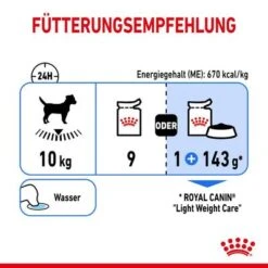 Royal Canin Light Weight Care Mousse -Angebote Hunde Moden Store rc spt wet lightweightallsize cv 5 de de 0