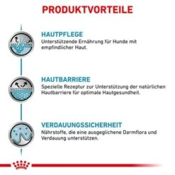 Royal Canin Veterinary Canine Skin Care -Angebote Hunde Moden Store rc vet dry dogskincare cv eretailkit 3 de de 2