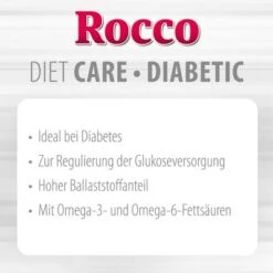 Rocco Diet Care Diabetic Huhn & Rind Mit Reis 800gneu -Angebote Hunde Moden Store rocco dietcare benefits diabetic 1000x1000 de 0