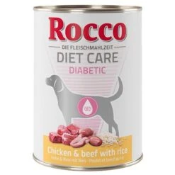 Rocco Diet Care Diabetic Huhn & Rind Mit Reis 400g