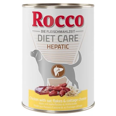 Rocco Diet Care Hepatic Huhn Mit Haferflocken & Hüttenkäse 400g 1 Rocco Diet Care Hepatic Huhn Mit Haferflocken & Hüttenkäse 400g