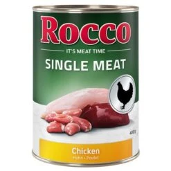 Sparpaket Rocco Single Meat 12 X 400 G -Angebote Hunde Moden Store rocco nf singlemeat 400g chicken 1000x1000 1 5 2