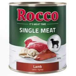 Sparpaket Rocco Single Meat 12 X 800 Gneu -Angebote Hunde Moden Store rocco nf singlemeat 800g lamb 1000x1000 8 1