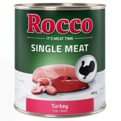 Sparpaket Rocco Single Meat 12 X 800 Gneu -Angebote Hunde Moden Store rocco nf singlemeat 800g turkey 1000x1000 6 1