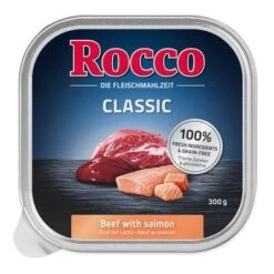Sparpaket Rocco Classic Schale 27 X 300 G -Angebote Hunde Moden Store rocco schalen classic lachs 1000x1000 9
