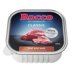 Rocco Classic Schale 9 X 300 G -Angebote Hunde Moden Store rocco schalen classic lamm side 1000x1000 7