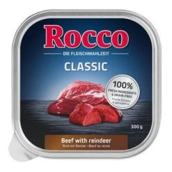 Rocco Classic Schale 9 X 300 G -Angebote Hunde Moden Store rocco schalen classic rentier 1000x1000 0