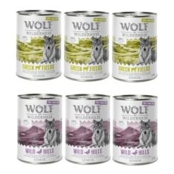 Sparpaket 12 X 400 G Wolf Of Wilderness SENIOR "Freiland-Fleisch" -Angebote Hunde Moden Store sr mix 400g ohne icon 1000x1000 1