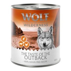 Wolf Of Wilderness "The Taste Of" 6 X 800 G -Angebote Hunde Moden Store wow 800g tasteof outback front 1000x1000 6