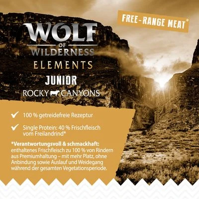 2 X 12 Kg Wolf Of Wilderness Trockenfutter (Monoprotein) Mit Freiland-Fleisch 10 2 X 12 Kg Wolf Of Wilderness Trockenfutter (Monoprotein) Mit Freiland-Fleisch – Bild 10