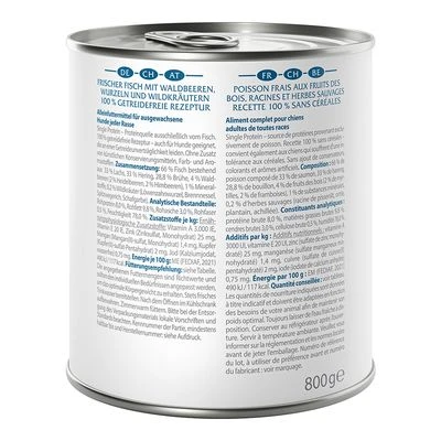 Wolf Of Wilderness Adult 6 X 800 G - Single Protein 15 Wolf Of Wilderness Adult 6 X 800 G - Single Protein – Bild 15