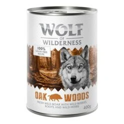 Wolf Of Wilderness Adult 6 X 400 G Zum Probierpreis! -Angebote Hunde Moden Store wow classic oakwoods boar front 400g 1000x1000 7 1