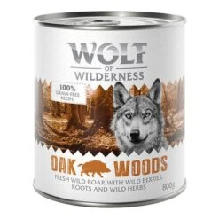 Sparpaket Wolf Of Wilderness Adult 24 X 800 G - Single Protein -Angebote Hunde Moden Store wow classic oakwoods boar front 800g 1000x1000 5