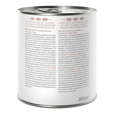 Wolf Of Wilderness Adult 6 X 800 G - Single Protein 18 Wolf Of Wilderness Adult 6 X 800 G - Single Protein – Bild 18