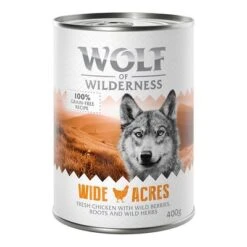 Sparpaket Wolf Of Wilderness Adult 24 X 400 G - Single Protein -Angebote Hunde Moden Store wow classic wide acres chicken front 400g 1000x1000 5