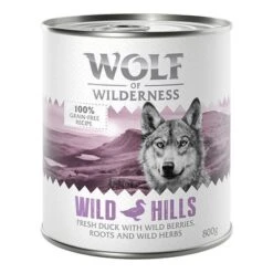 Wolf Of Wilderness Adult 6 X 800 G - Single Protein 24 Wolf Of Wilderness Adult 6 X 800 G - Single Protein -Angebote Hunde Moden Store wow classic wild hills duck front 800g 1000x1000 3