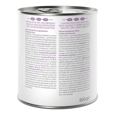 Wolf Of Wilderness Adult 6 X 800 G - Single Protein 7 Wolf Of Wilderness Adult 6 X 800 G - Single Protein – Bild 7