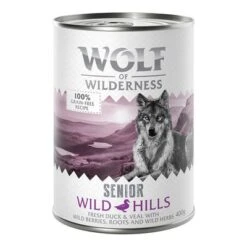 Sparpaket Wolf Of Wilderness Senior 24 X 400 G 15 Sparpaket Wolf Of Wilderness Senior 24 X 400 G -Angebote Hunde Moden Store wow classic wild hills senior duck front 400g 1000x1000 7