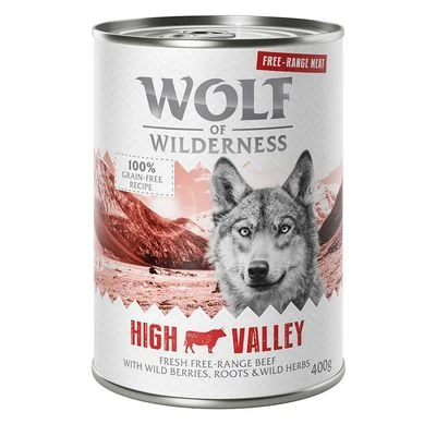Wolf Of Wilderness 6 X 400 G - "Freiland-Fleisch" Single Protein 3 Wolf Of Wilderness 6 X 400 G - "Freiland-Fleisch" Single Protein – Bild 3
