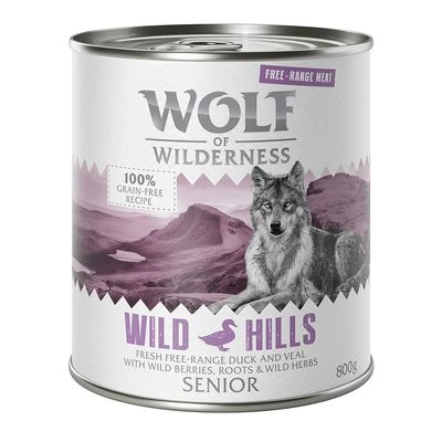 Wolf Of Wilderness Senior "Freiland-Fleisch" 6 X 800 G 3 Wolf Of Wilderness Senior "Freiland-Fleisch" 6 X 800 G – Bild 3