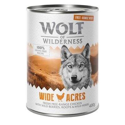 Wolf Of Wilderness 6 X 400 G - "Freiland-Fleisch" Single Protein 5 Wolf Of Wilderness 6 X 400 G - "Freiland-Fleisch" Single Protein – Bild 5