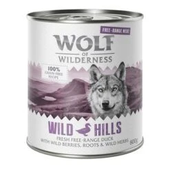 Sparpaket 12 X 800 G Wolf Of Wilderness "Freiland-Fleisch" -Angebote Hunde Moden Store wow freerange wildhills 800g 1000x1000 4