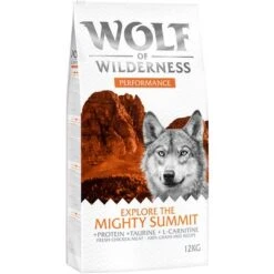12 + 2 Kg Gratis! 14 Kg Wolf Of Wilderness Trockenfutter -Angebote Hunde Moden Store wow performance front 12kg 1000x1000 9