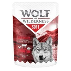 Wolf Of Wilderness Adult 6 X 300 G - Pouch 12 Wolf Of Wilderness Adult 6 X 300 G - Pouch -Angebote Hunde Moden Store wow soft highvalley 300g 1000px 9