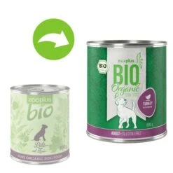 Zooplus Bio Adult Pute Mit Zucchini 13 Zooplus Bio Adult Pute Mit Zucchini -Angebote Hunde Moden Store zooplusbio 800 g before after dog turkey 2